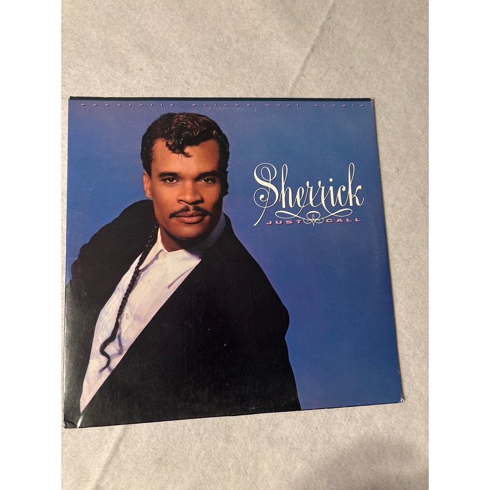 Sherrick Just Call 12 Inch Maxi-Single Vinyl 45 RPM 1987 Warner Bros 0-20674
